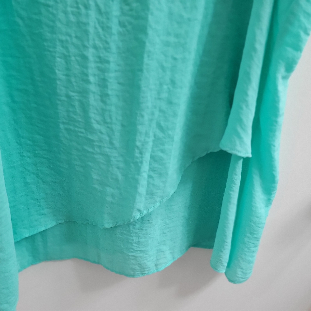 a.n.a Sleeveless Layered Tank Top Mint‎ Green Flowy Comfy Layered Feminine SZ XL - Picture 5 of 10